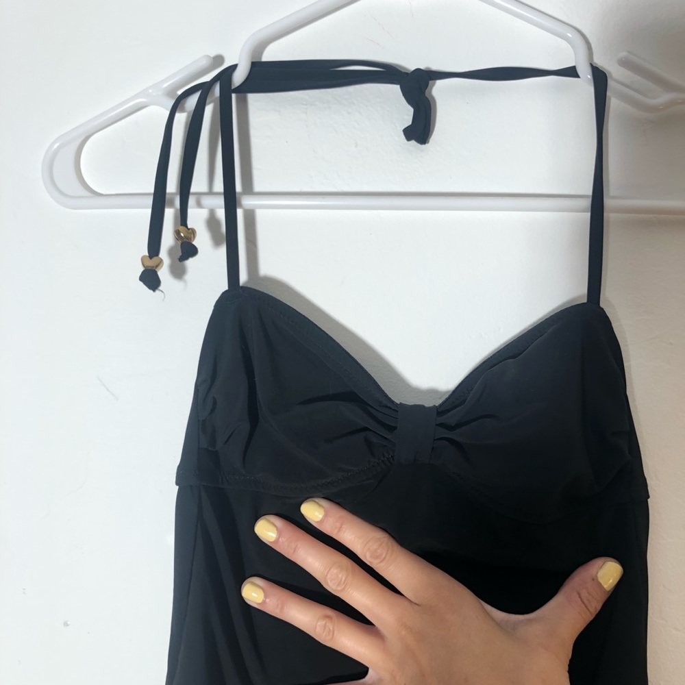 Topshop Black One Piece - Picture 3 of 6